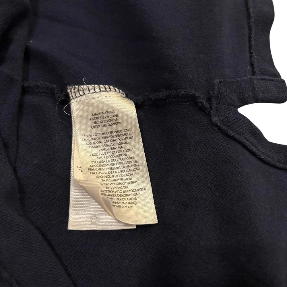 Polo Ralph Lauren Mens Navy Ivy League Bleecker Cup Embroidered Polo Medium
